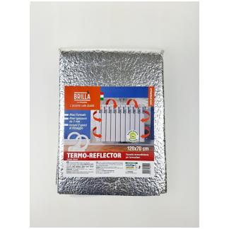 Termoriflettente per caloriferi 120x70 cm con ganci di fissaggio