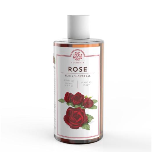 ALC471 -  Gel Doccia Linea Fiorentini alla Rosa 500 ml.