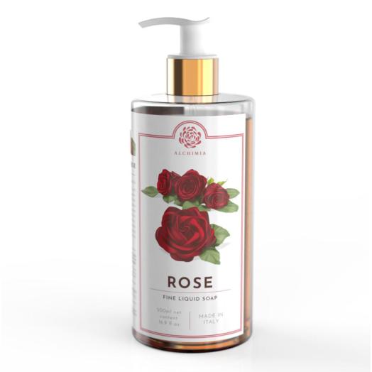 ALC464 -  Sapone Liquido Linea Fiorentini alla Rosa 500 ml.