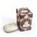 Scatola Cubica Natalizia con 3 saponette Mandorla da 150 gr.