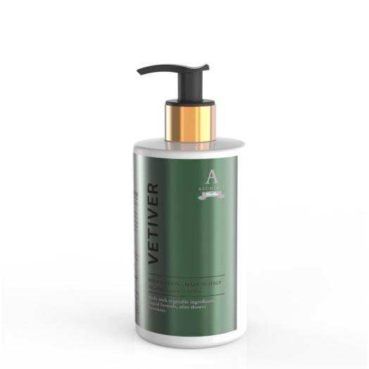 ALC566 -  Crema corpo fluida vegetale For Men Vetiver 340 ml.