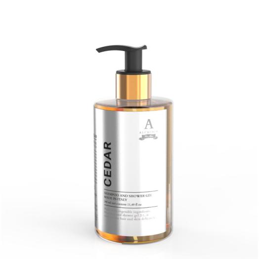 ALC597 -  Shampoodoccia in gel vegetale For Men Cedar 340 ml.