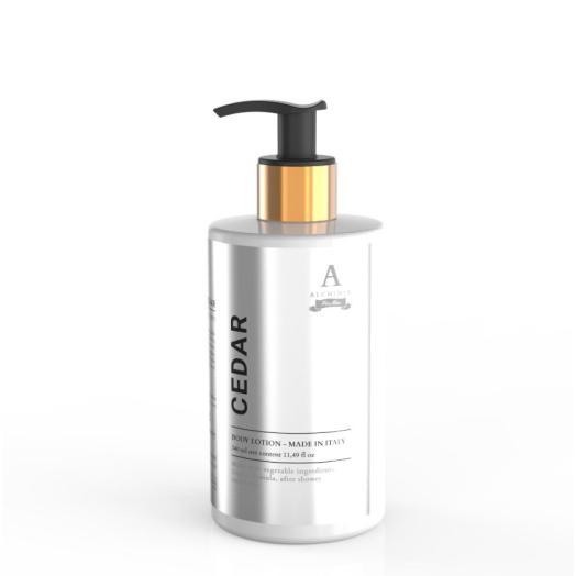 ALC603 -  Crema corpo fluida vegetale For Men Cedar 340 ml.