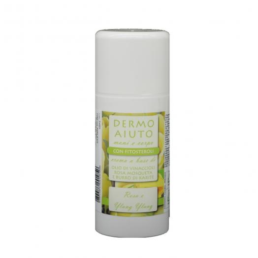 TNL067.14 - dermo aiuto 100ml airless ROSA E YLANG YLANG