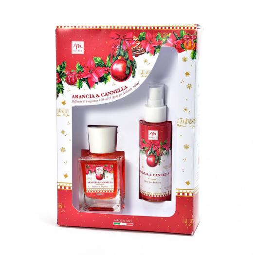 - SCATOLA DA REGALO CON SPRAY E DIFFUSORE