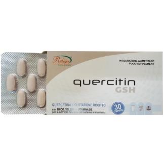 Compresse Quercitina con Zinco,Selenio e Vitamina D3 in scatola da 30 cpr
