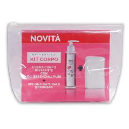 GIS071 - Pochette Regalo Crema Corpo + spugna Konjac