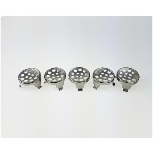 ROSRET101P - Set da 5 retine di ferro per carboncino e grani