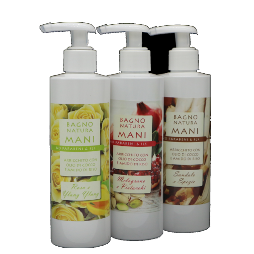 TNL025.18 - bagno natura mani 250ml ARANCIA E MIELE
