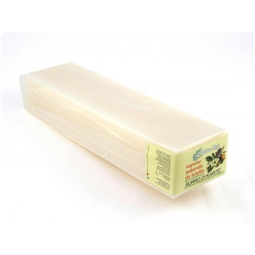 SAP1000.04 - Barra di Sapone Naturale Karit&egrave; 1 kg.
