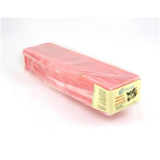 SAP1000.10 - Barra di Sapone Naturale Rosa 1 kg.