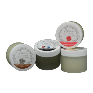 UNGUENTI NATURALI A BASE DI CERA D'API DA 50 ML.