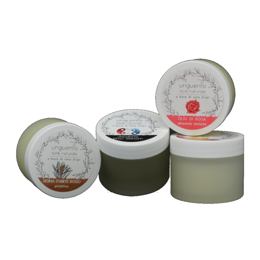 - UNGUENTI NATURALI A BASE DI CERA D'API DA 50 ML.