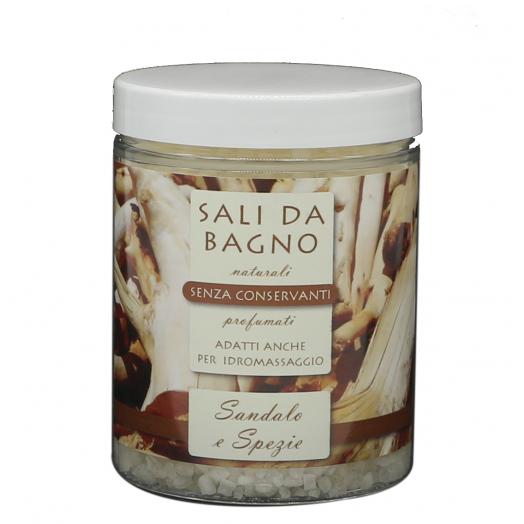 TNL017.06 - sali da bagno 300ml SANDALO E SPEZIE