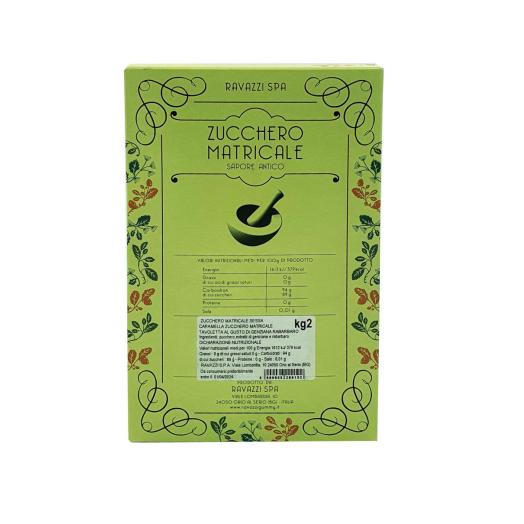 CAR059 - Zucchero Matricale in scatola da 2 kg