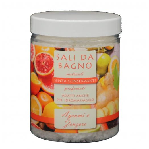 TNL017.09 - sali da bagno 300ml AGRUMI E ZENZERO