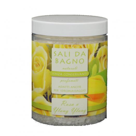 TNL017.14 - sali da bagno 300ml ROSA E YLANG YLANG