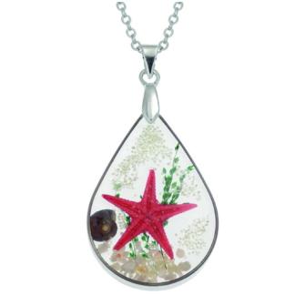 Collana con Ciondolo Stella Marina che si Illumina al Buio