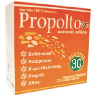Propoltos Sollievo per Tosse e Mucose App.Respiratorio Confezione 30 bustine