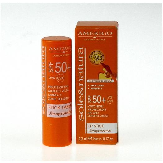 AMES048 - Nuovo Stick Solare Amerigo parti delicate SPF 50+ da 5 ml