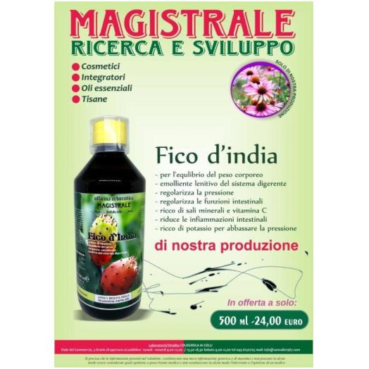 SAN099 - Estratto liquido di Fico d'India Nopal Opunzia ml. 500