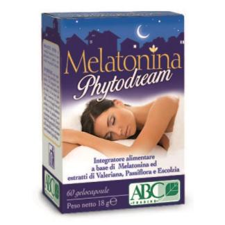 Capsule Melatonina Phitodream con Valeriana-Passiflora-Escolzia 60cps