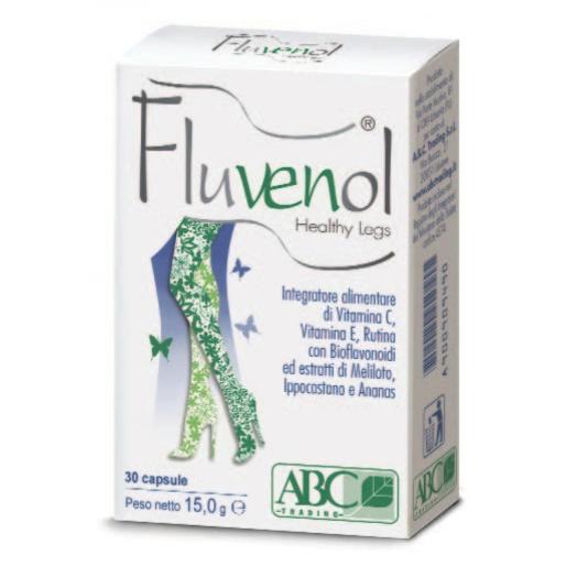 ABC023 - Capsule Fluvenol Gambe Stanche e Gonfie 30 cps