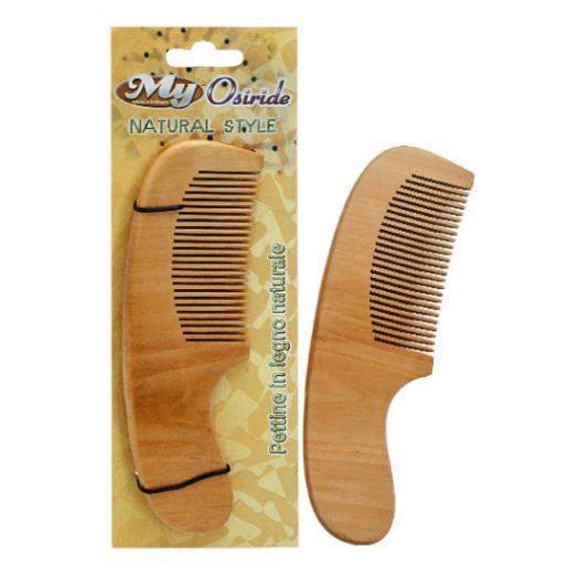 BRI3489A - Pettine Osiride in Legno Naturale di Bamboo e Faggio Confezione da 12 pz.