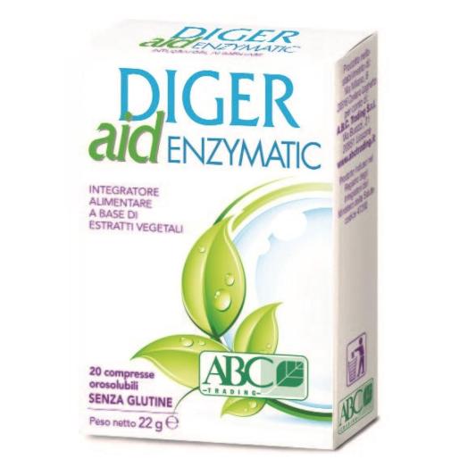 ABC009 - Compresse Orosolubile Masticabili Diger aid enzymatic 20 cpr