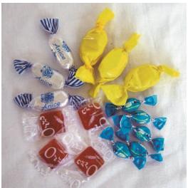 - Caramelle vari gusti