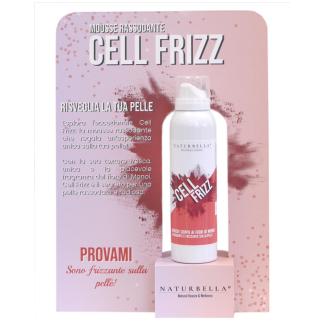 espositore da 12 Mousse CELL frizz riducente + tester 150 ml.