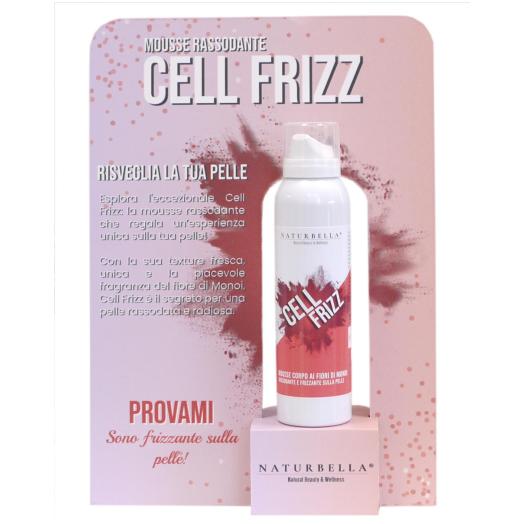 GIS099.02 - espositore da 12 Mousse CELL frizz riducente + tester 150 ml.