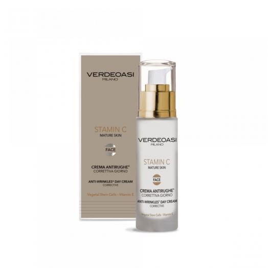 V863 - Crema Antirughe Giorno Verdeoasi alle Cellule Staminali Veg. e Vit. E 50 ml.