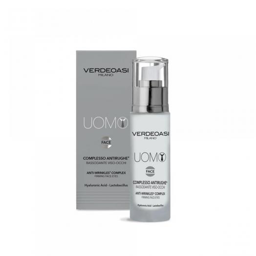 V872 - Cremagel Antirughe Rassodante Viso Occhi Verdeoasi con Jaluronico  50 ml.