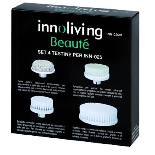INN02501 - Set da 4 Testine di Ricambio per Beauty Maxi