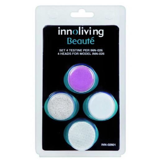 INN02601 - Set da 4 Testine di Ricambio per Set Beauty 4 in 1