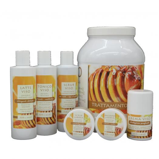 TNL043.02 EX CAN054.01 - kit viso 6 prodotti LATTE E MIELE
