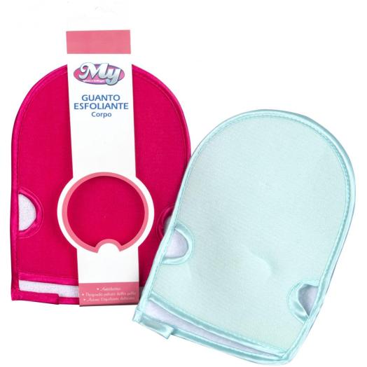 BRIGUA5306A - Guanto Esfoliante Mochen Colori Assortiti Confezione da 12 pz.