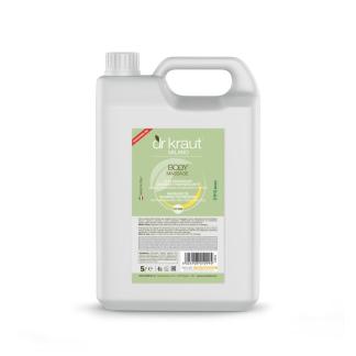 Olio da Massaggio Drenante e Rinfrescante in Tanica da 5 litri