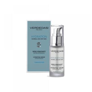 Siero Idratante Intensivo Pelli Secche Verdeoasi con Jaluronico 30 ml.
