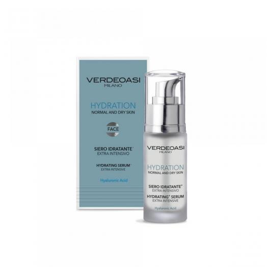 V820 - Siero Idratante Intensivo Pelli Secche Verdeoasi con Jaluronico 30 ml.