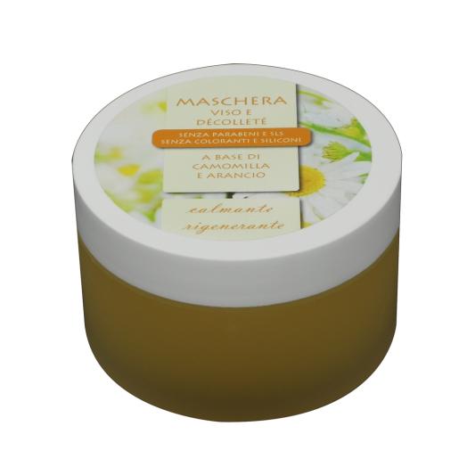 TNL044.02 EX CAN048.02 - maschera viso 200ml ARANCIA E CAMOMILLA