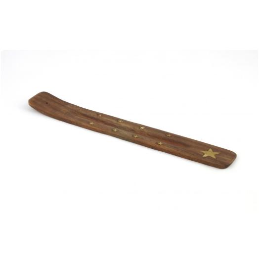 ROS02 - Bruciaincenso in Legno Barchetta 20 cm.