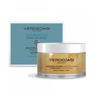 Maschera Invisibile Superidratante Pelli Secche Verdeoasi al Collagene 200 ml.