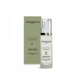 Crema Lenitiva Idratante Giorno Verdeoasi con Jaluronico e Liquirizia 50 ml.