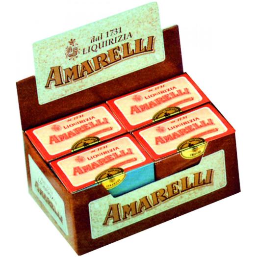 - LIQUIRIZIA AMARELLI 12 scatole da GR. 100