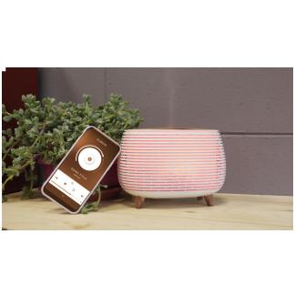 Diffusore Volume con casse bluetooth e vapore a ritmo di suono