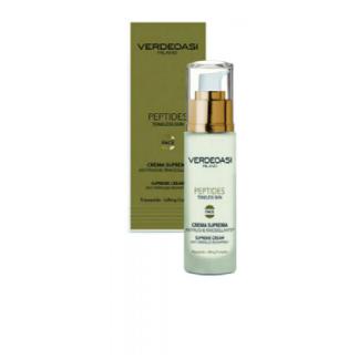 Crema Suprema Antirughe Effetto Lifting Verdeoasi con Tripeptide 50 ml.