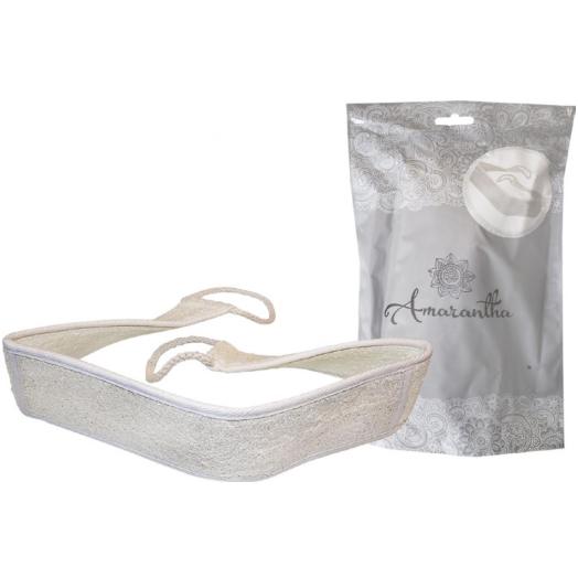 BRI003 - Fascia Soft Scrub in Fibra Cotone e Luffa Pacco da 12 pz.