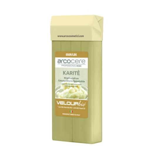 ARCLBK - Ricarica Ceretta roll-on al Karit&egrave; Velour bio da 100 ml